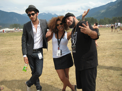 Pemberton, Chromeo, Arisa Cox Pemberton, Chromeo, Arisa Cox